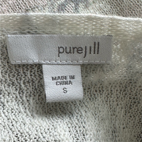 J. Jill Women's Pure Jill Linen Cotton Blend Dolman Sleeve Sweater Size Small - Picture 6 of 7